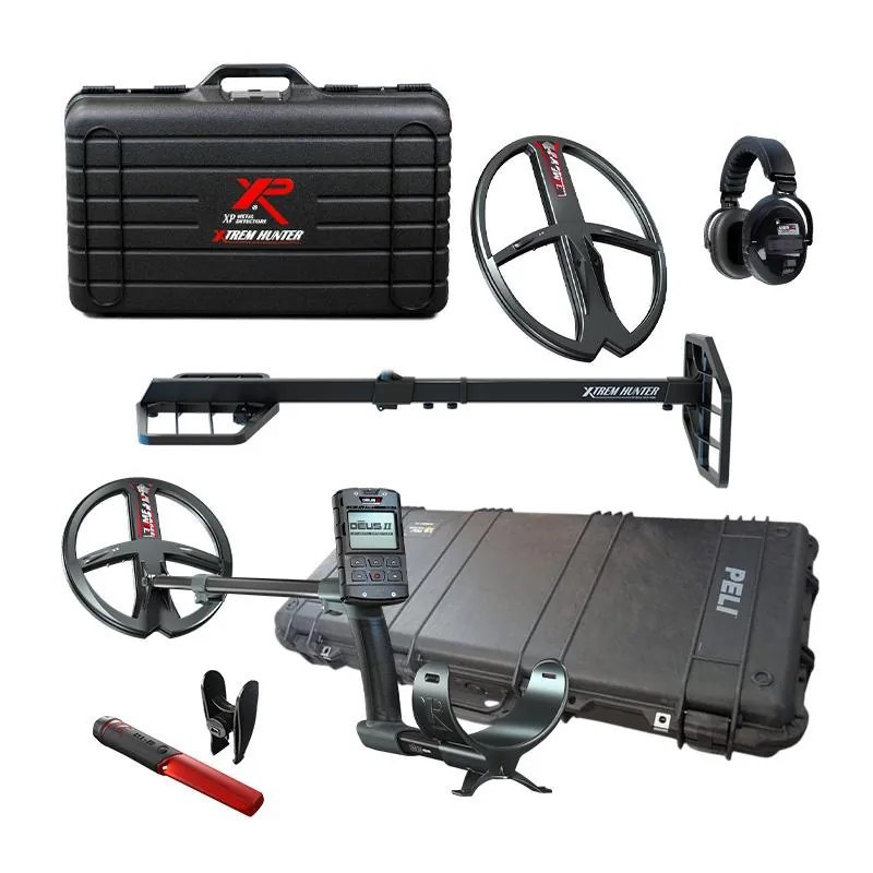 web-kit212-deusii714140.webp DEUS II RC + 3 bobinas (34x28cm + Xtrem Hunter) + audífono bluetooth WSAII-XL + Pointer MI-6